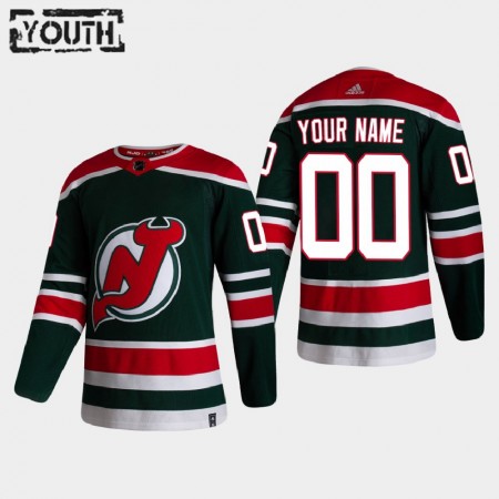 Lasten NHL New Jersey Devils Pelipaita Custom 2020-2021 Reverse Retro Authentic